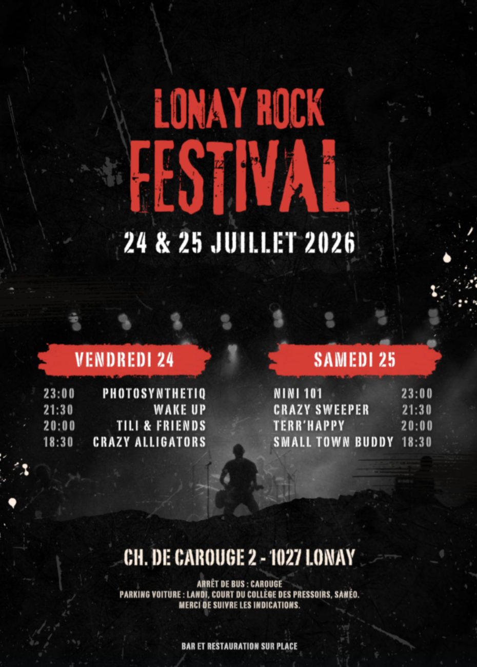 Festival Lonay 25 Juillet