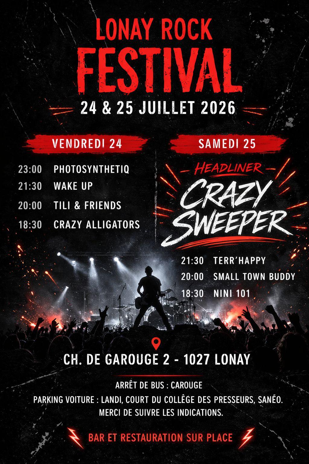 Festival Lonay 25 Juillet